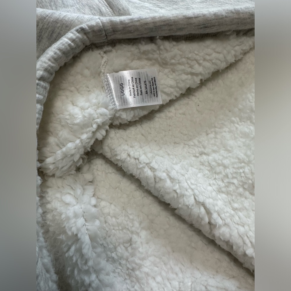 Fleece Quarter-Zip Pullover Fully Lined Fleece - image 6